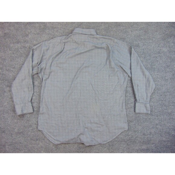 Polo Ralph Lauren Shirt Mens 16x32/33 Regent Classic Fit Gray Plaid - Picture 3 of 9